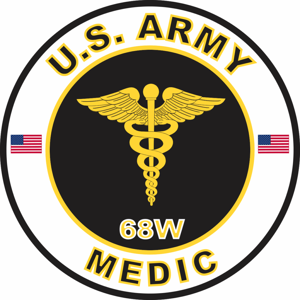 the 68W MOS (Combat Medic Specialist) in the U.S. Army